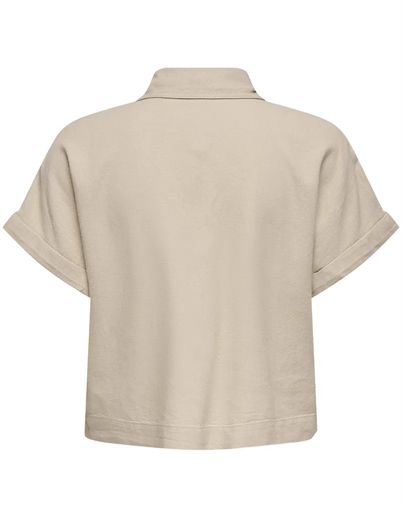 Only - Caro Linen Boxy Skjorte - Oxford Tan